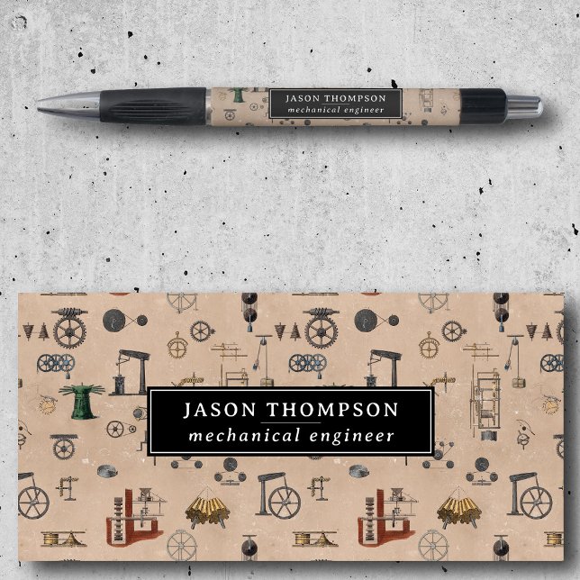 Antique Engineering Mechanical Scientific Custom (Antique Engineering Mechanical Scientific Custom Pen)