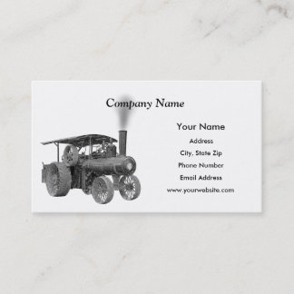 Antique Farm Tractor Business Cards