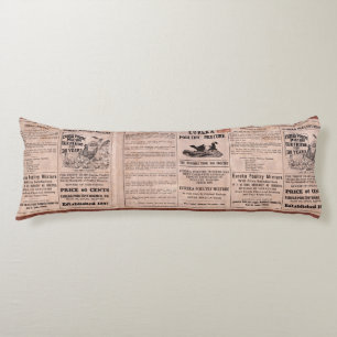 Antique Feed Canister Body Cushion