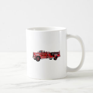 Antique Fire Engine Coffee Mug