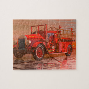 Antique Fire Engine jigsaw puzzle