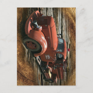 Antique Fire Truck Vintage Fire Truck Postcard