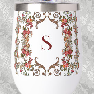 Antique floral filigree