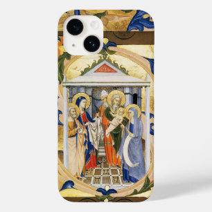 ANTIQUE FLORAL NATIVITY CHRISTMAS PARCHMENT Case-Mate iPhone 14 CASE