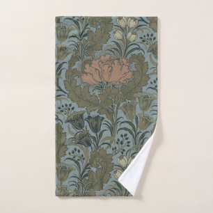 Antique Flower Morris Garden Floral Wallpaper Bath Towel Set