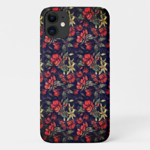 Antique Flowers by Alexandra Cook aka Linandara iPhone 11 Case
