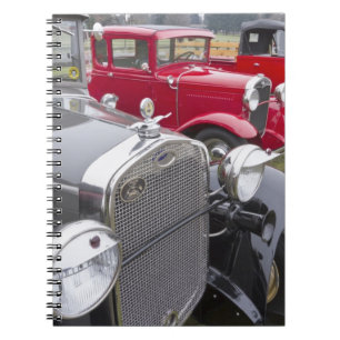 Antique Ford automobiles Notebook