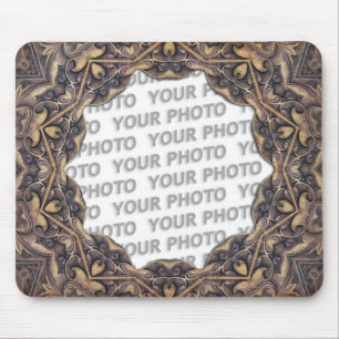 Antique Frame ARTs 2 + your photo Mouse Pad