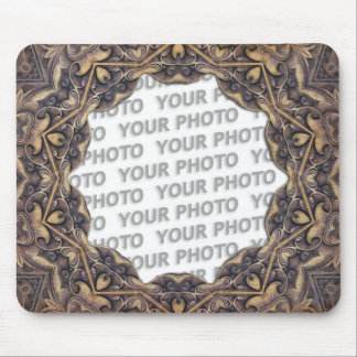 Antique Frame ARTs 2 + your photo Mouse Pad