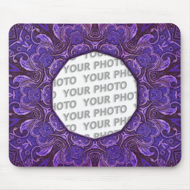 Antique Frame ARTs 3 + your photo Mouse Pad (Front)