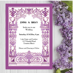 Antique frame Invitation