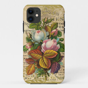 Antique French Roses iPhone 11 Case