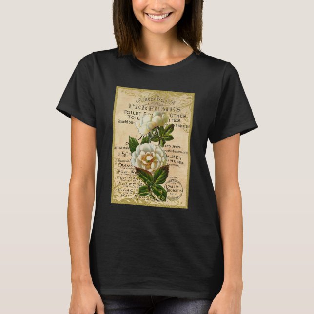 Antique French Roses T-Shirt (Front)
