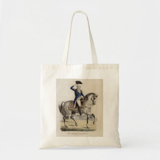Antique George Washington on Horseback Tote Bag