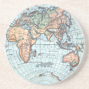 Antique Globe coasters