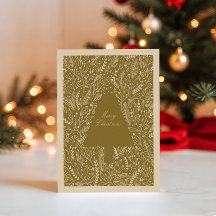 Antique Gold Christmas Greenery
