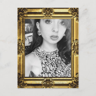 Antique Gold Frame Postcard for your Photo