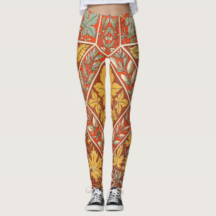Antique Gold Leaf Leggings