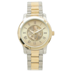Antique Golden Roman Numerals Watch