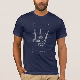 Antique Golf Club 1900, Patent Drawing T-Shirt
