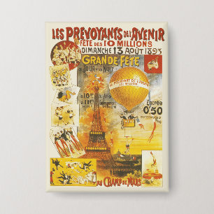 Antique Grand Fete Fair Paris Poster