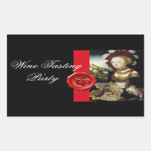 ANTIQUE GRAPE VINEYARD WINE TASTING PARTY WAX SEAL