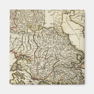 Antique Greek Map Magnet