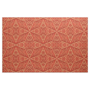 Antique Greek Star Pattern Fabric