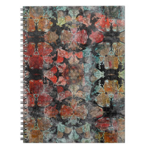 Antique Grunge Vintage Old Handmade Wool Carpet Sh Notebook