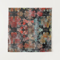 Antique Grunge Vintage Old Handmade Wool Carpet Sh