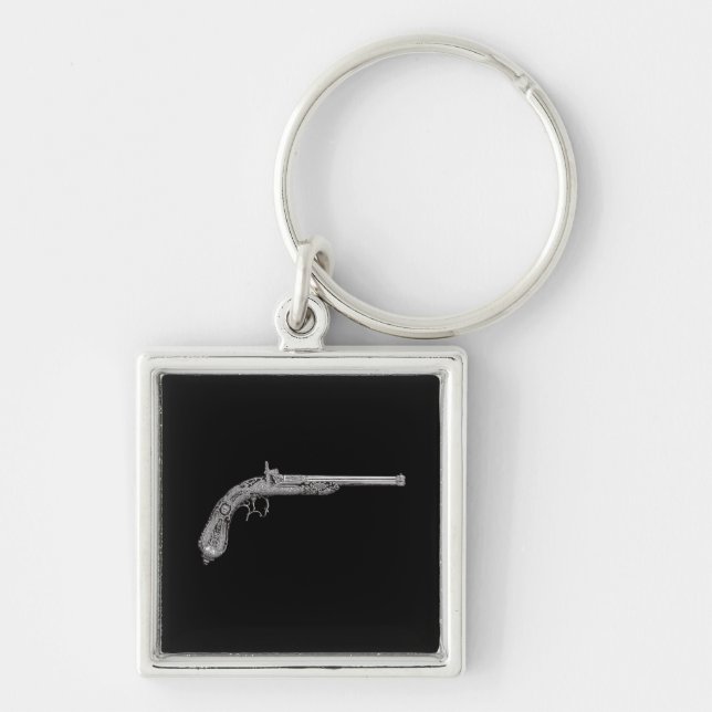 Antique Gun Key Chain (Front)