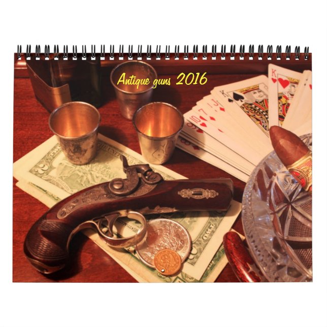 Antique guns 2016 calendar (Cover)
