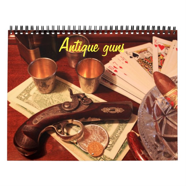 Antique guns calendar (Cover)