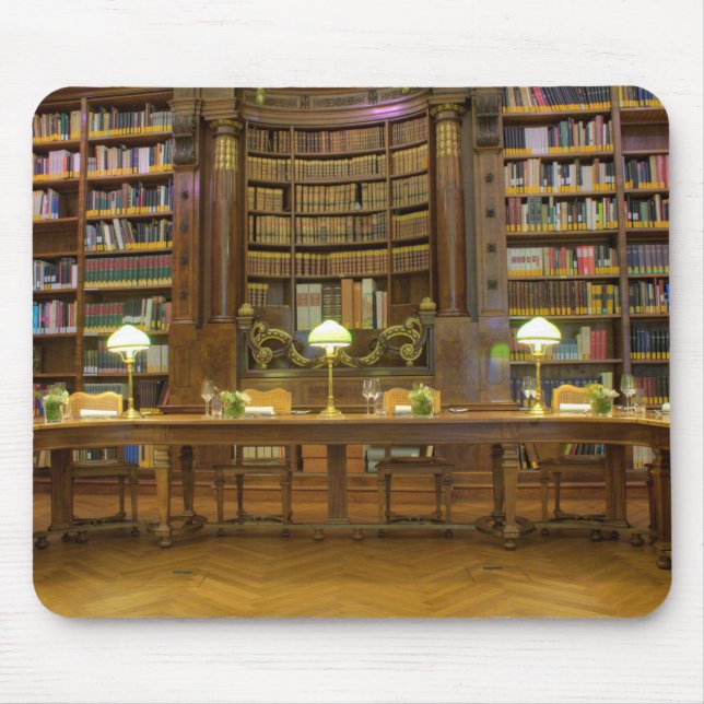 Antique Historical Library Mouse Pad (Front)