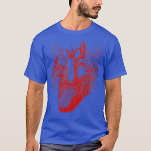 Antique Human Heart Anatomy T-Shirt