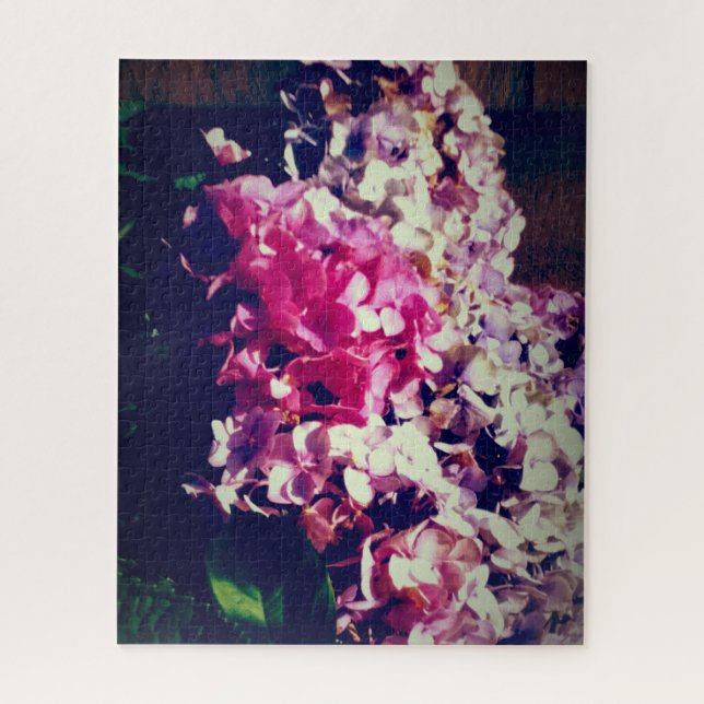 antique hydrangea love jigsaw puzzle (Vertical)