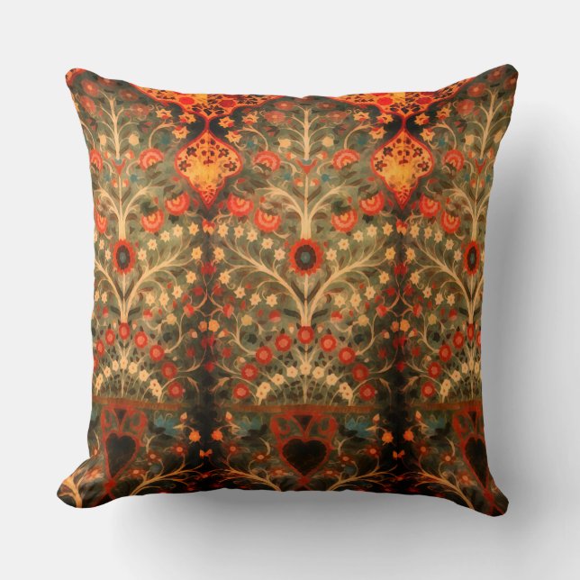 Antique  Indian  textile  design Cushion (Front)