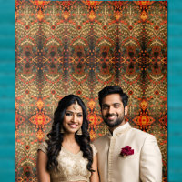 Antique Indian textile design