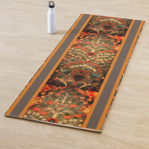 Antique  Indian  textile  design Yoga Mat