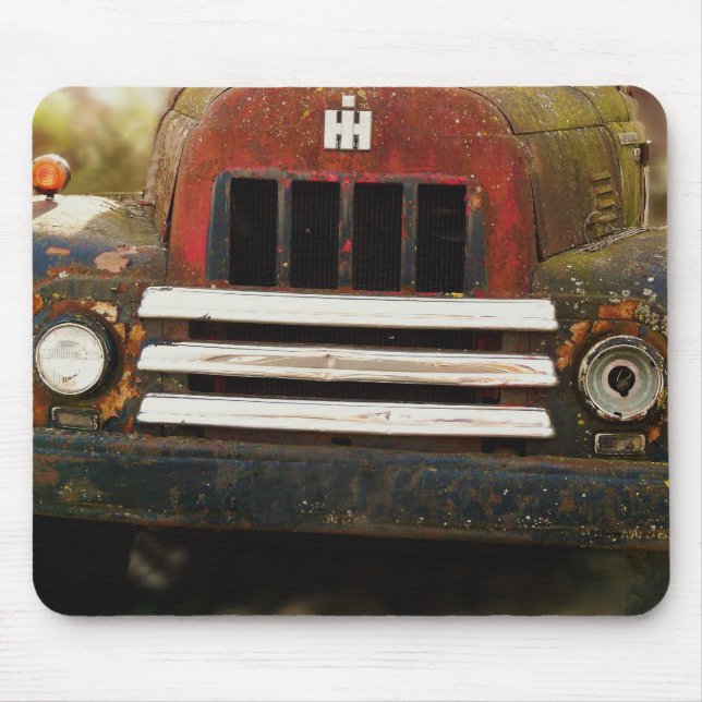 Antique International Harvester Truck Mouse Pad (Front)