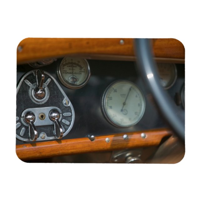 antique jaguar 2 magnet (Horizontal)