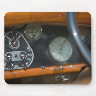 antique jaguar 2 mouse pad