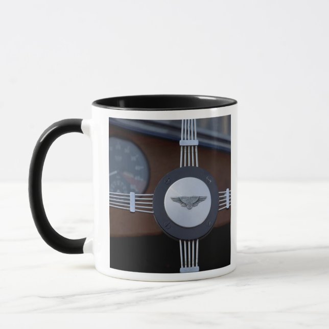 antique jaguar 3 mug (Left)