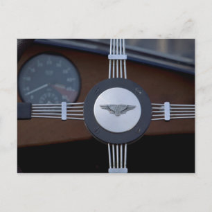 antique jaguar 3 postcard