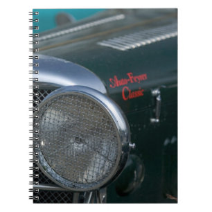 antique jaguar notebook