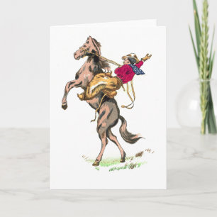 Antique Japanese Buckaroo 6 Card