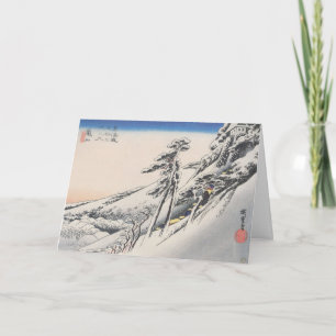 Antique Japanese Christmas Card