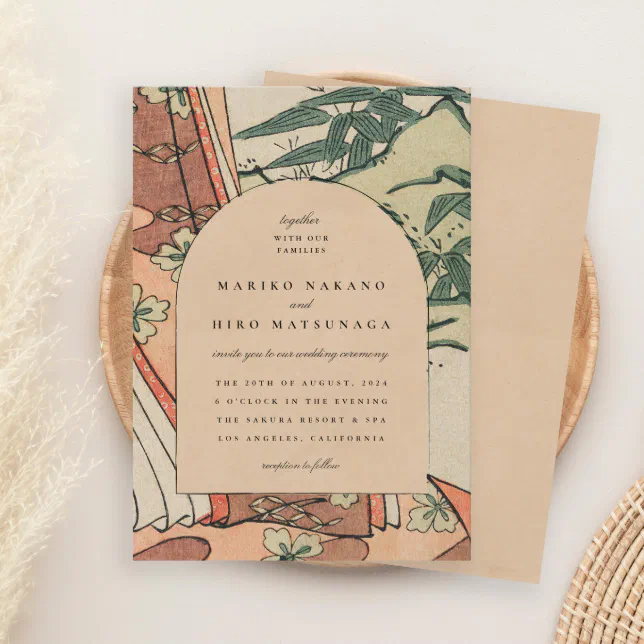 antique-japanese-kimono-bamboo-wedding-invitation-zazzle