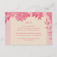 Antique Japanese Pink Cherry Blossom