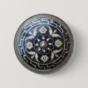 Antique Jewellery - Flower Pin/ Brooch button